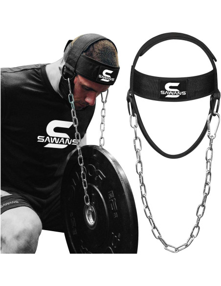 Arnés de Entrenamiento de Cuello SAWANS - Ajustable, Neopreno