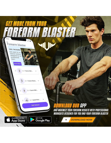 Rodillo de Muñeca Vikingstrength - Fortalecedor de Antebrazo Ajustable