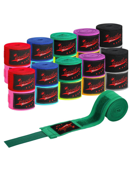 Envolturas de Mano para Boxeo Lenwen 10 Pares 120 cm Multicolor