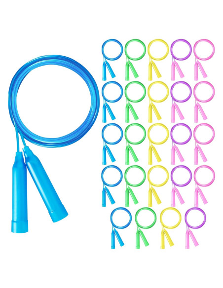 Cuerdas de Saltar ZATAYE 2m Multicolor Paquete de 24