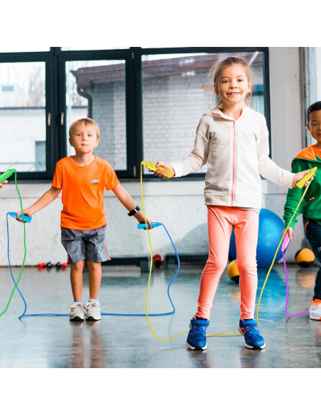 Cuerdas de Saltar ZATAYE 2m Multicolor Paquete de 24