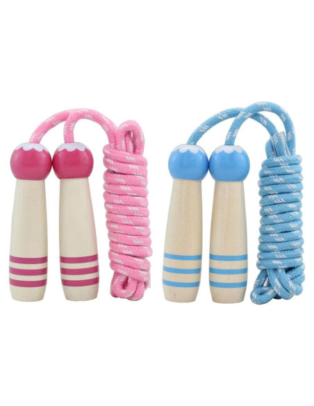 Cuerda de Saltar Ajustable ACEONE para Niños 2.6m Verde Cuerda de Saltar Ajustable ACEONE para Niños 2.6m Verde