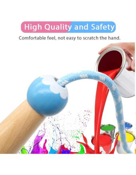 Cuerda de Saltar Ajustable ACEONE para Niños 2.6m Verde Cuerda de Saltar Ajustable ACEONE para Niños 2.6m Verde