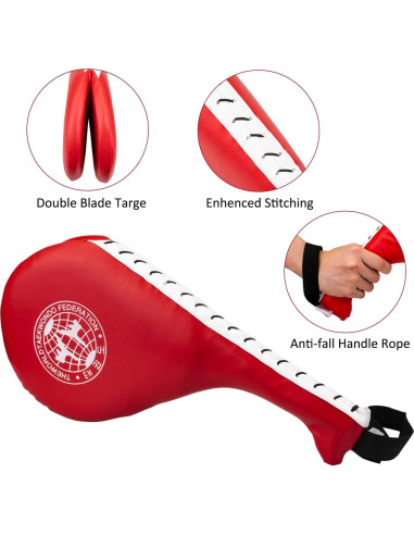 Almohadillas de Patada Nicunom 2 Piezas 38x19cm Karate Taekwondo