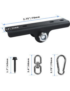 Soporte para Bolsa Pesada KSWLOR - Acero Alta Resistencia 340g 2