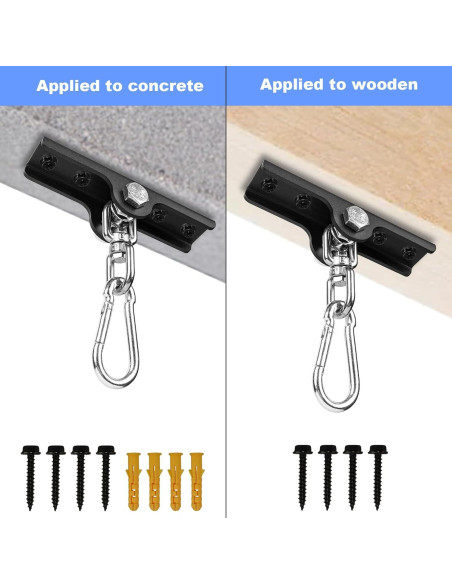 Soporte para Bolsa Pesada KSWLOR - Acero Alta Resistencia 340g