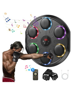 Máquina de Boxeo Musical Beauyist 2025 con Guantes y Bluetooth