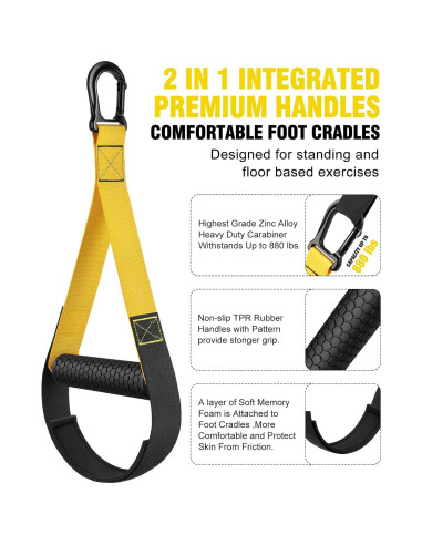 Kit de Entrenamiento de Resistencia TUKTOBE - 5 Piezas para Casa