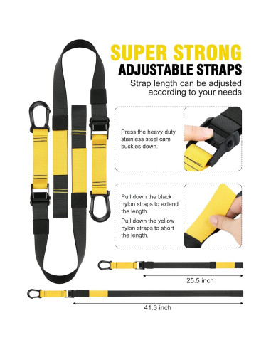 Kit de Entrenamiento de Resistencia TUKTOBE - 5 Piezas para Casa