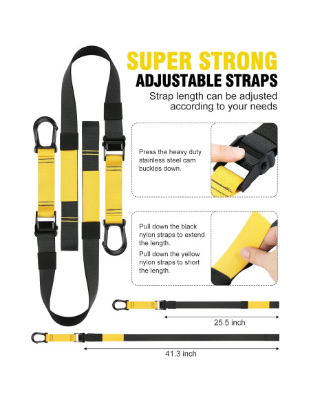 Kit de Entrenamiento de Resistencia TUKTOBE - 5 Piezas para Casa