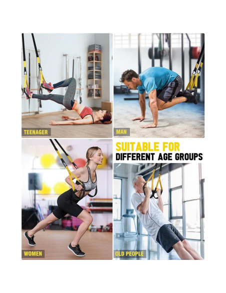 Kit de Entrenamiento de Resistencia TUKTOBE - 5 Piezas para Casa