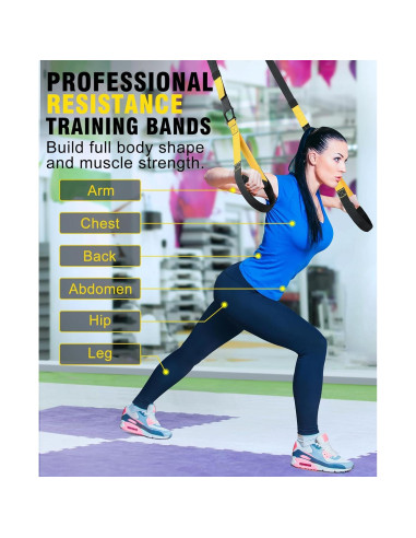 Kit de Entrenamiento de Resistencia TUKTOBE - 5 Piezas para Casa