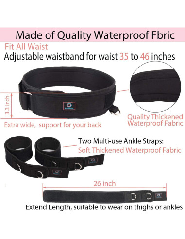 Sistema de Bandas de Resistencia NOANTA 13 Piezas para Glúteos