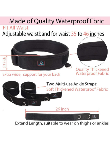 Sistema de Bandas de Resistencia NOANTA 13 Piezas para Glúteos