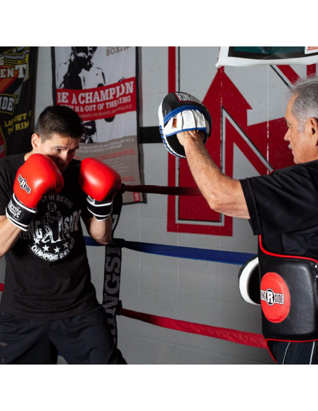 Mitones de Boxeo Ringside PM 10 Gel Micro Azul/Negro Pequeño