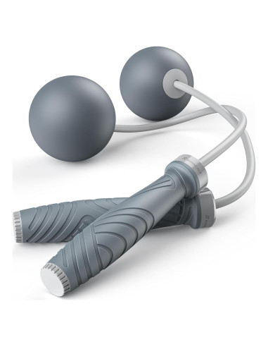 Cuerda de Salto Sin Cable BURNCALO con Peso - Fitness y Ejercicio