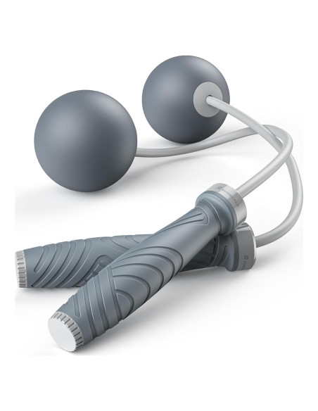 Cuerda de Salto Sin Cable BURNCALO con Peso - Fitness y Ejercicio