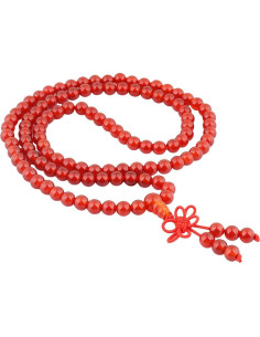 Pulsera y Collar de Cuentas Mala TUMBEELLUWA 108 Cuentas 6mm 2