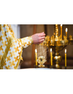 Quemador de Incienso Hecho a Mano MaMeMi 10 cm Decorativo 2