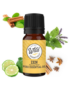 Aceite Esencial Zen Wild Essentials 10ml - Grado Terapéutico