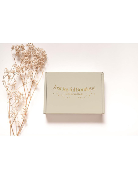 Diario de Gratitud Just Joyful Boutique A5 Oro Sin Fecha