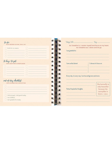 Diario Inspiracional Time For Healing - Planificador y Actividades