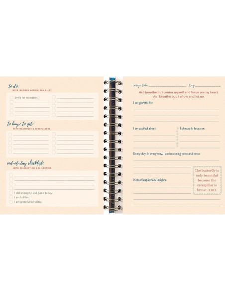 Diario Inspiracional Time For Healing - Planificador y Actividades