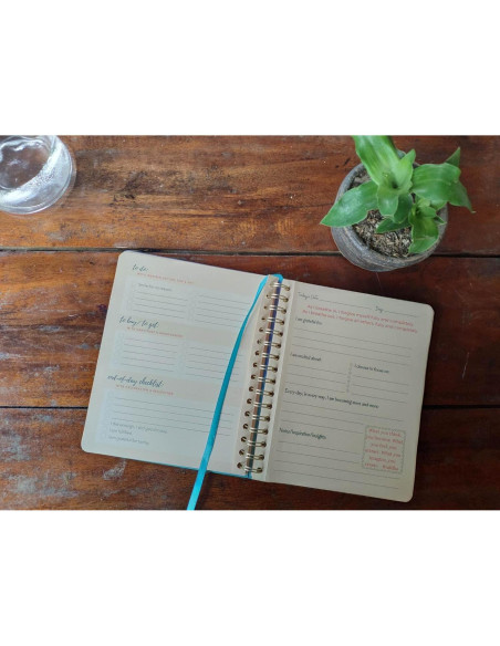 Diario Inspiracional Time For Healing - Planificador y Actividades