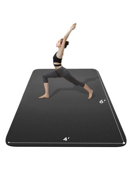 Esterilla de Yoga FrenzyBird 1.83m x 1.22m TPE Antideslizante