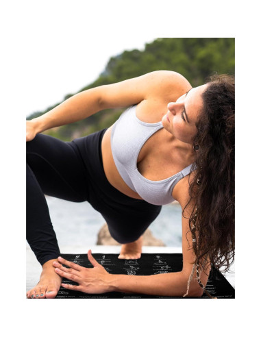 Tapete de Yoga Instructivo CIGOCIVI Antideslizante 173x61cm