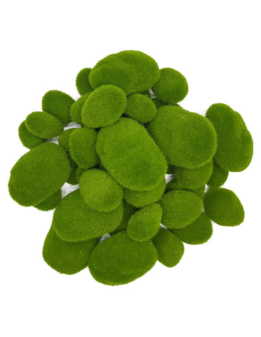 Rocas de Musgo Artificial RONYOUNG 40 Piezas Decorativas
