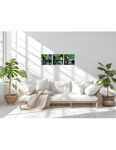 Arte de Pared Zen TutuBeer 30.48x30.48cm con Marco