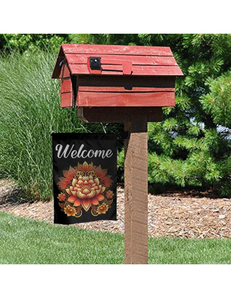 Bandera de Jardín Doble Cara Keluki 30x45 cm Meditación Zen