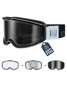 Gafas de Motocicleta VOZAPOW Pamx5-03 Fotoquímicas Antivaho