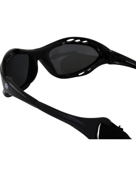 Gafas de sol polarizadas Birdz Seahawk - 2 pares, marcos negro y plateado