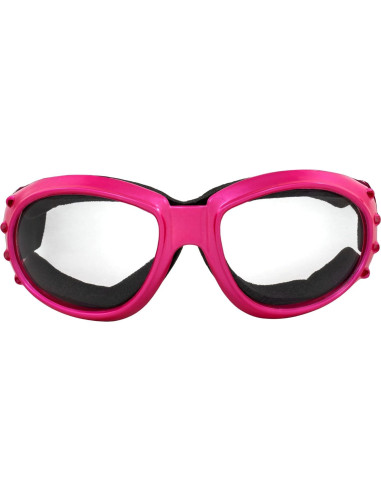Gafas de Moto Birdz Eyewear Eagle Rosa con 2 Lentes