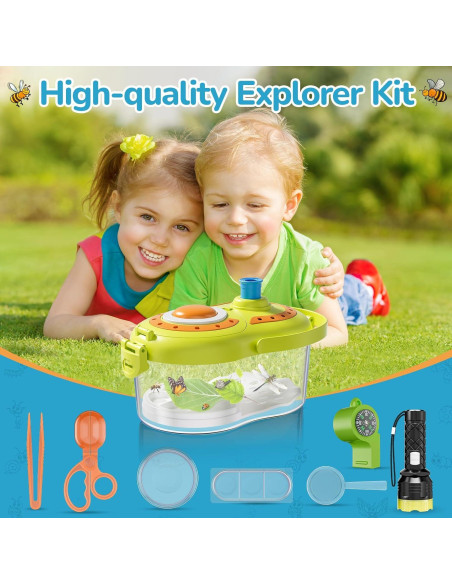 Kit de Captura de Insectos NOCOEX con Hábitat y Pinzas