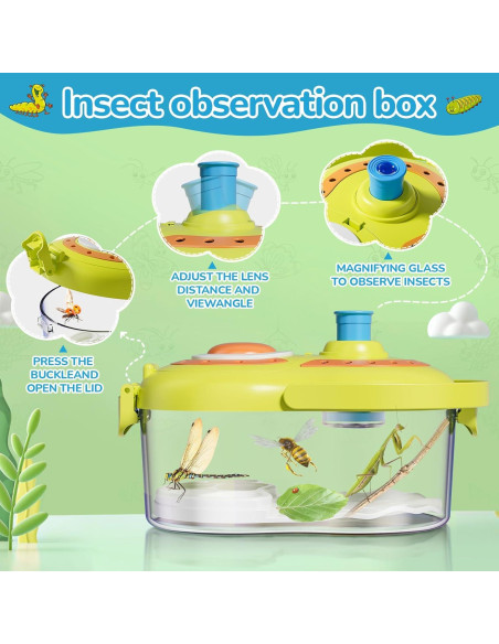Kit de Captura de Insectos NOCOEX con Hábitat y Pinzas