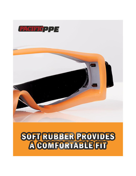 Gafas de Seguridad PACIFIC PPE Antiempañante 18.5x5.1cm