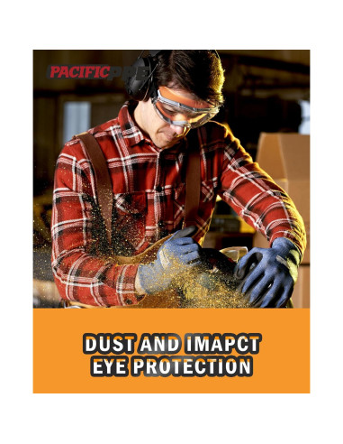 Gafas de Seguridad PACIFIC PPE Antiempañante 18.5x5.1cm