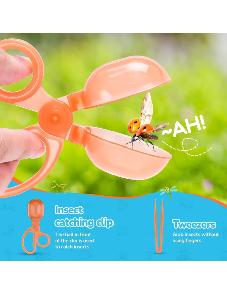 Kit de Captura de Insectos NOCOEX con Hábitat y Pinzas