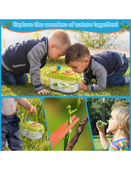 Kit de Captura de Insectos NOCOEX con Hábitat y Pinzas