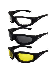 Gafas de Sol Global Vision Kickback 3 Pares con Lentes Intercambiables