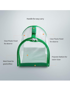 Jaula de Malla para Insectos RestCloud 20cm - Hábitat Mariposas 2