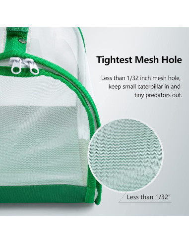 Jaula de Malla para Insectos RestCloud 20cm - Hábitat Mariposas