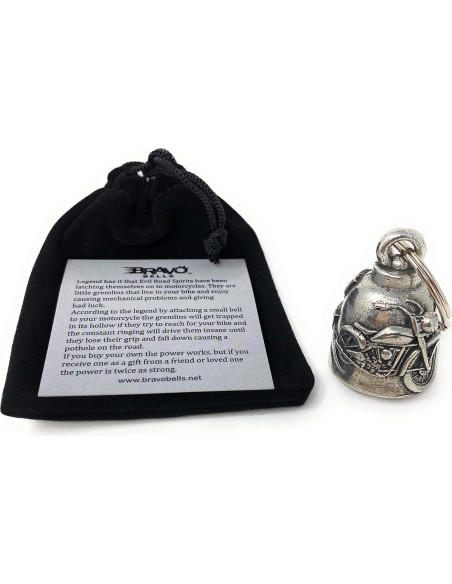 Campana de Motocicleta Bravo Bells BB-33 - Hecha en EE. UU.