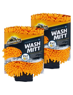 Mitón de Lavado de Microfibra Armor All - Paquete de 2