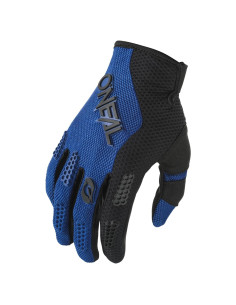 Guantes de Motocross O'NEAL Element para Hombre Negro/Azul Talla 10