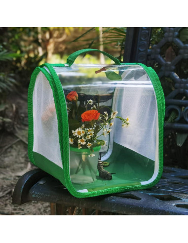 Jaula de Malla para Insectos RestCloud 20cm - Hábitat Mariposas