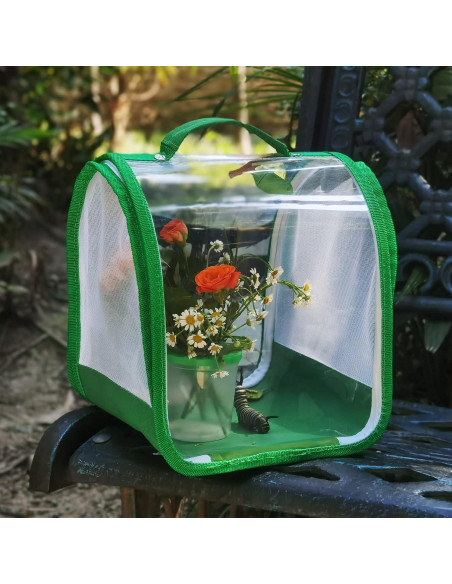 Jaula de Malla para Insectos RestCloud 20cm - Hábitat Mariposas